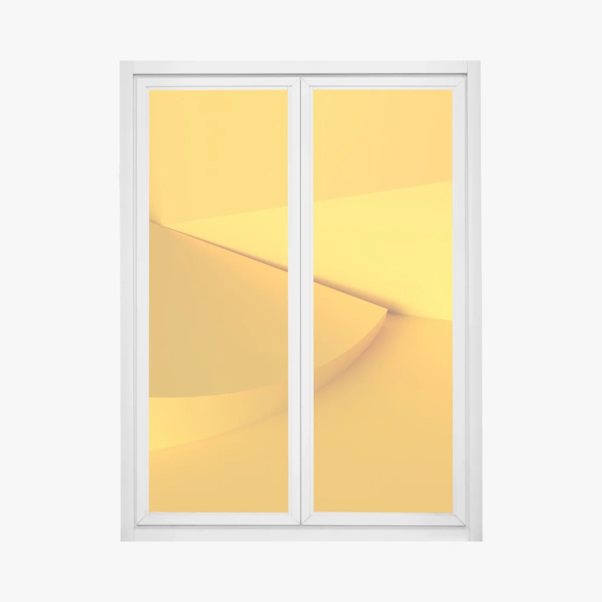 Pegatina para ventana composición geométrica amarilla minimalista – Pixers® Pegatina para ventana composición geométrica amarilla minimalista – Pixers®