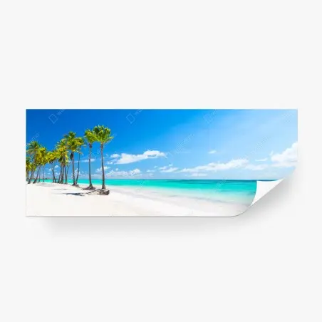 Fotomural playa paradisíaca en Punta Cana – Pixers®