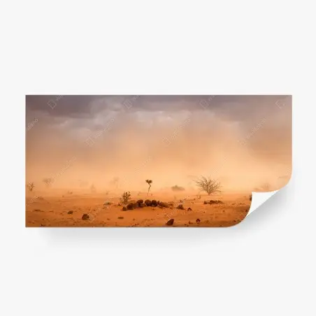 Fotomural tormenta de arena en Dollo Ado, Etiopía – Pixers®