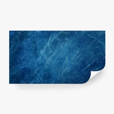 Fotomural textura de mármol azul profundo para pared – Pixers®