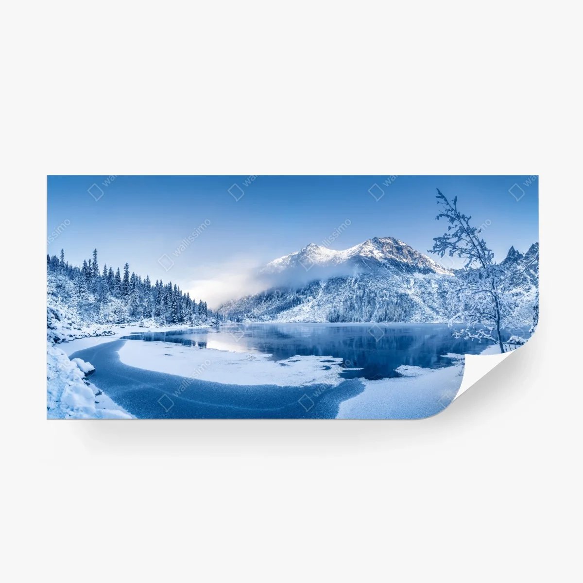 Fotomural serenidad invernal en los Alpes – Pixers® Fotomural serenidad invernal en los Alpes – Pixers®