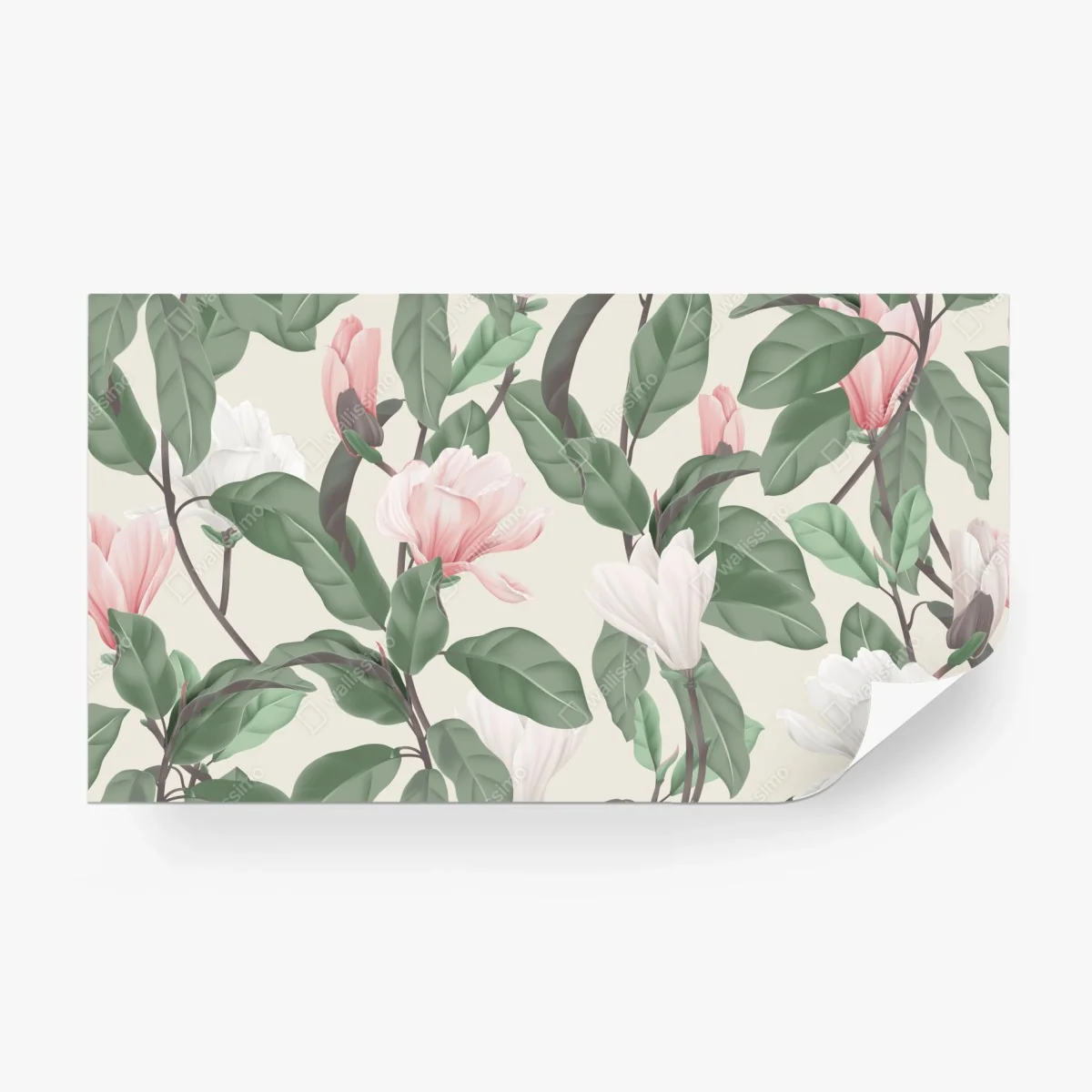Fotomural patrón de magnolias en tonos pastel – Pixers® Fotomural patrón de magnolias en tonos pastel – Pixers®