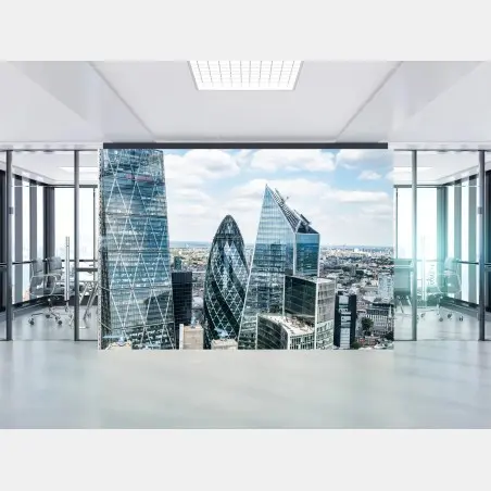 Fotomural skyline moderno de Londres – Pixers®
