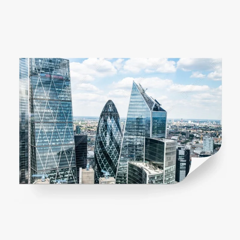 Fotomural skyline moderno de Londres