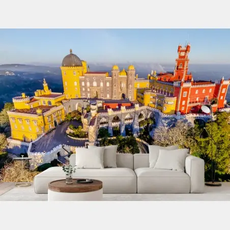 Fotomural palacio de colores en Sintra – Pixers®