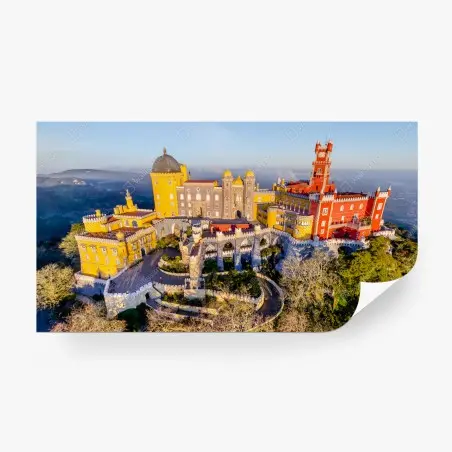 Fotomural palacio de colores en Sintra – Pixers®