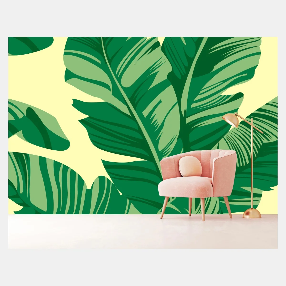 Fotomural patrón de hojas tropicales en verde – Pixers® Fotomural patrón de hojas tropicales en verde – Pixers®