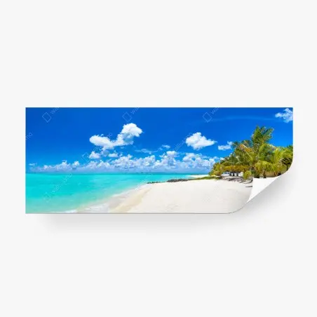 Fotomural paraíso tropical en Maldivas – Pixers®