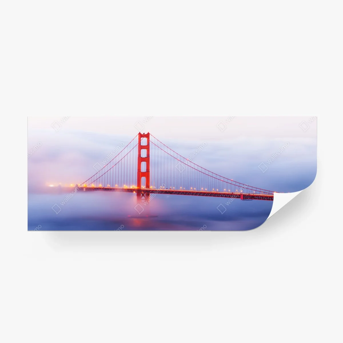 Fotomural puente Golden Gate en la niebla – Pixers® Fotomural puente Golden Gate en la niebla – Pixers®