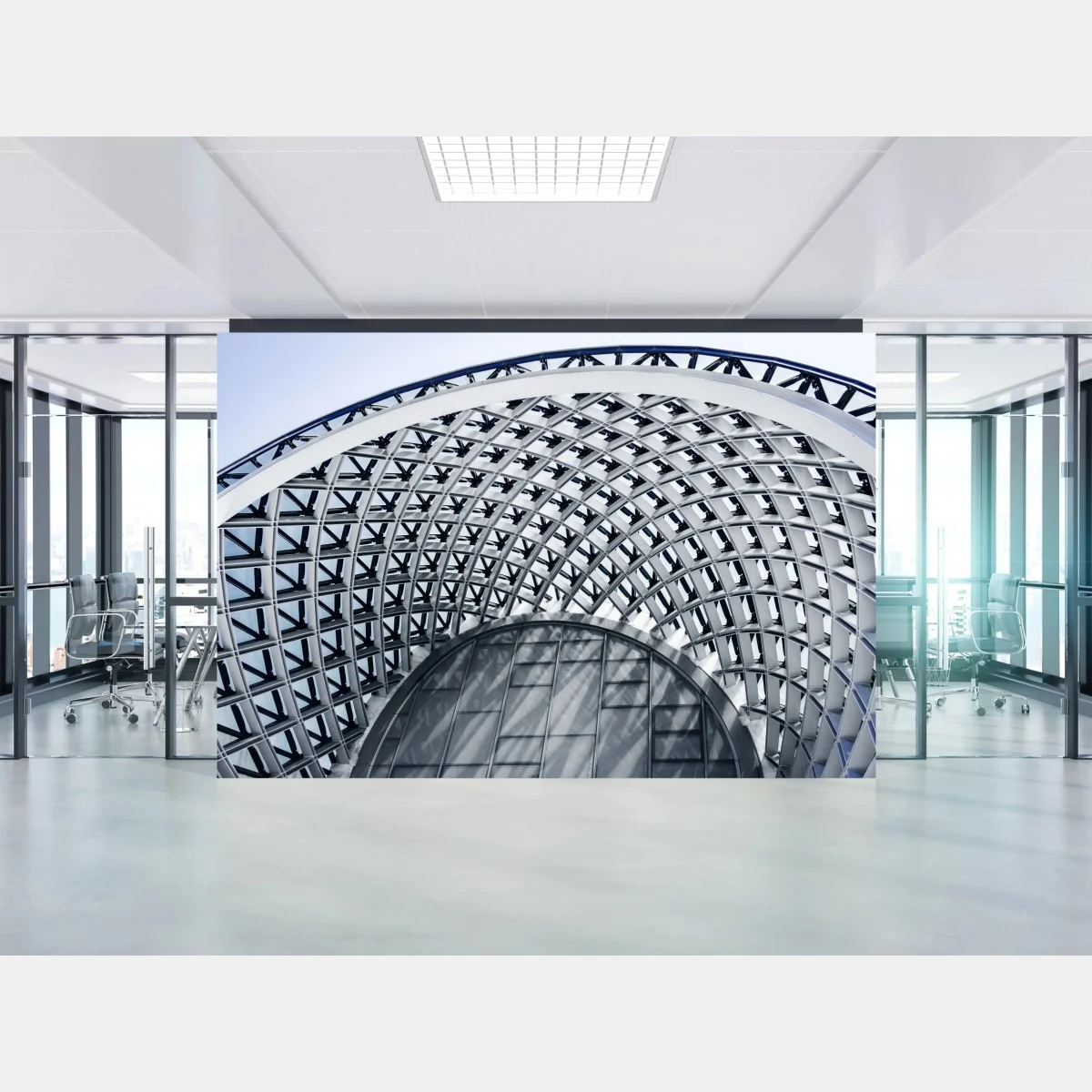 Fotomural cúpula arquitectónica geométrica – Pixers® Fotomural cúpula arquitectónica geométrica – Pixers®