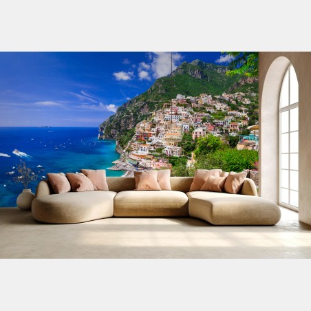 Fotomural paisaje costero de Positano – Pixers®