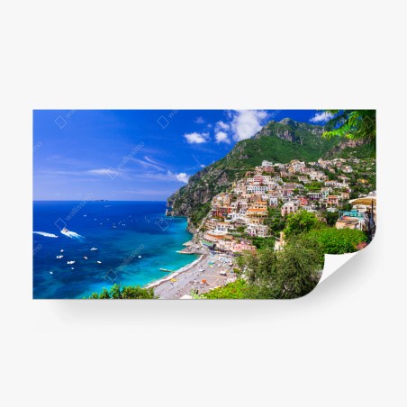 Fotomural paisaje costero de Positano – Pixers®