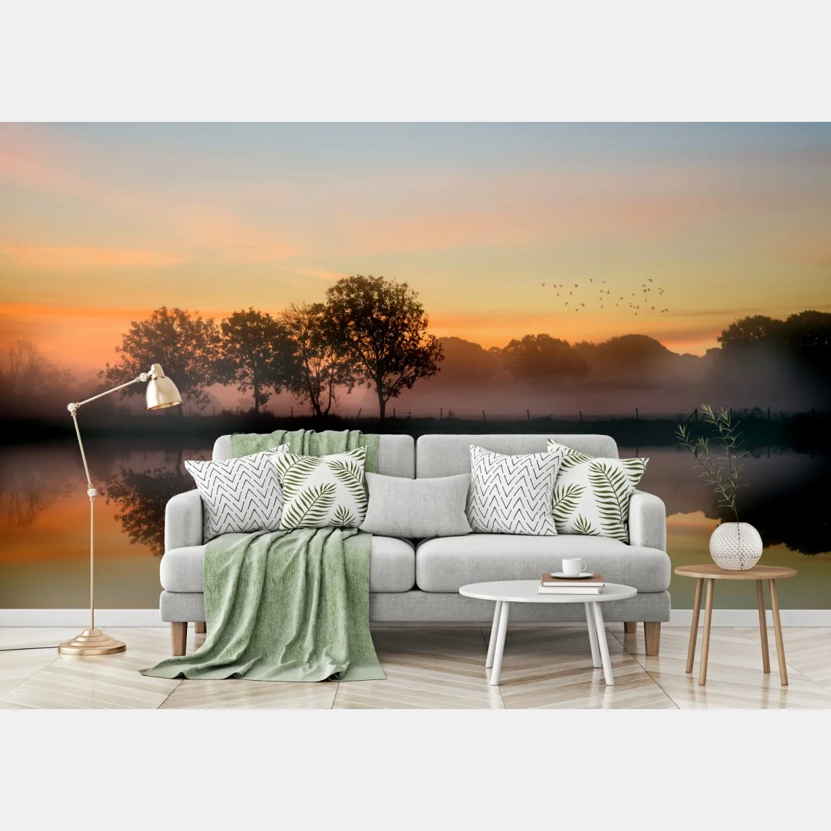 Fotomural amanecer otoñal en la campiña de Inglaterra – Pixers® Fotomural amanecer otoñal en la campiña de Inglaterra – Pixers®