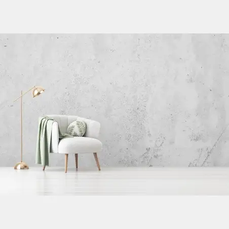 Fotomural textura de hormigón gris minimalista para decoración – Pixers®