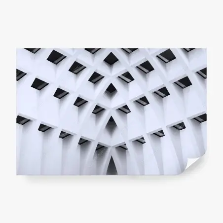 Fotomural arquitectura geométrica minimalista – Pixers®