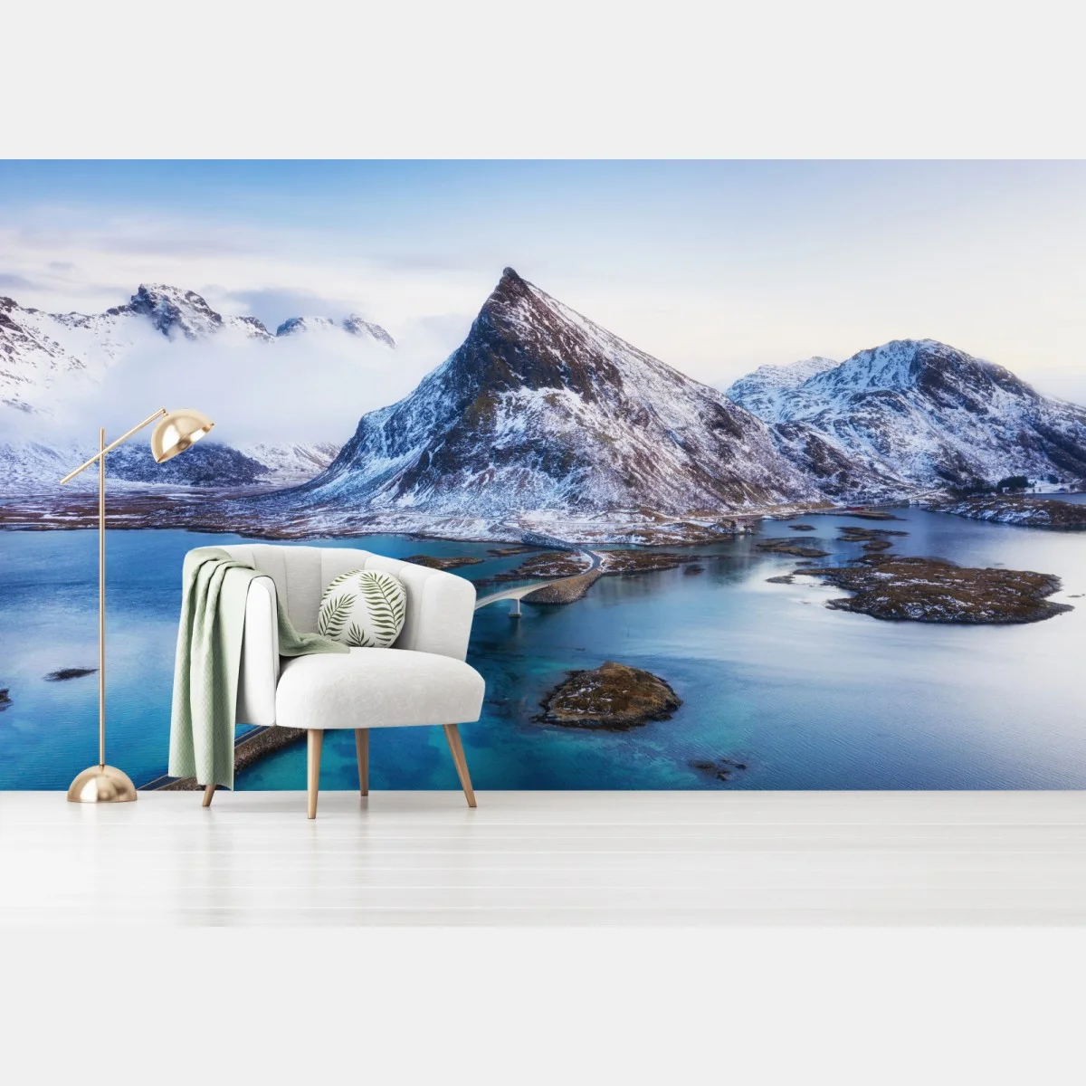 Fotomural atardecer ártico en Islas Lofoten – Pixers® Fotomural atardecer ártico en Islas Lofoten – Pixers®