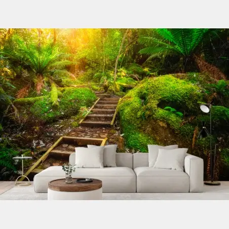 Fotomural sendero jurásico en la península de Tasman, Tasmania – Pixers®