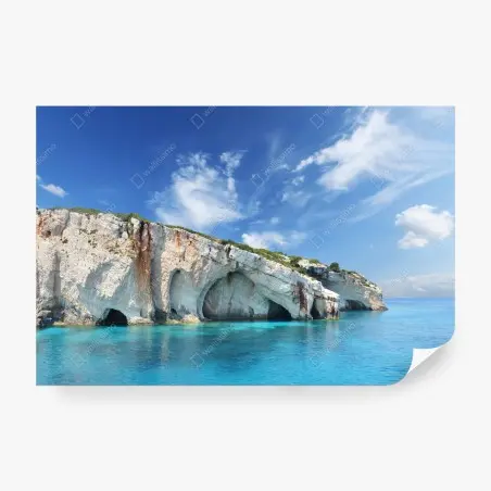 Fotomural cuevas azules de Zakynthos – Pixers®