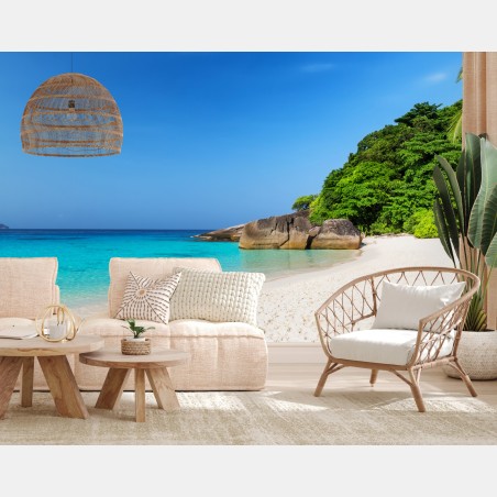 Fotomural playa paradisíaca en Similan – Pixers®