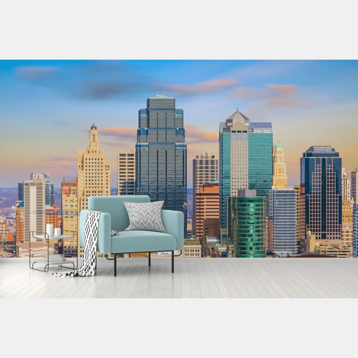 Fotomural amanecer sobre el skyline de Kansas City – Pixers® Fotomural amanecer sobre el skyline de Kansas City – Pixers®