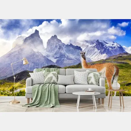 Fotomural amanecer en Torres del Paine – Pixers®