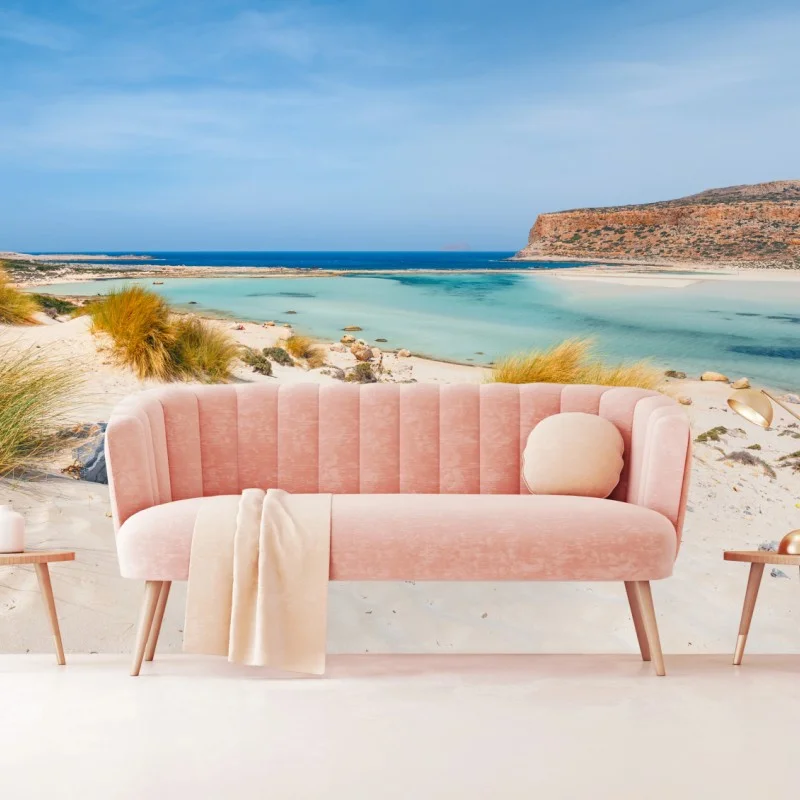 Fotomural paisaje de la bahía de Balos, Creta