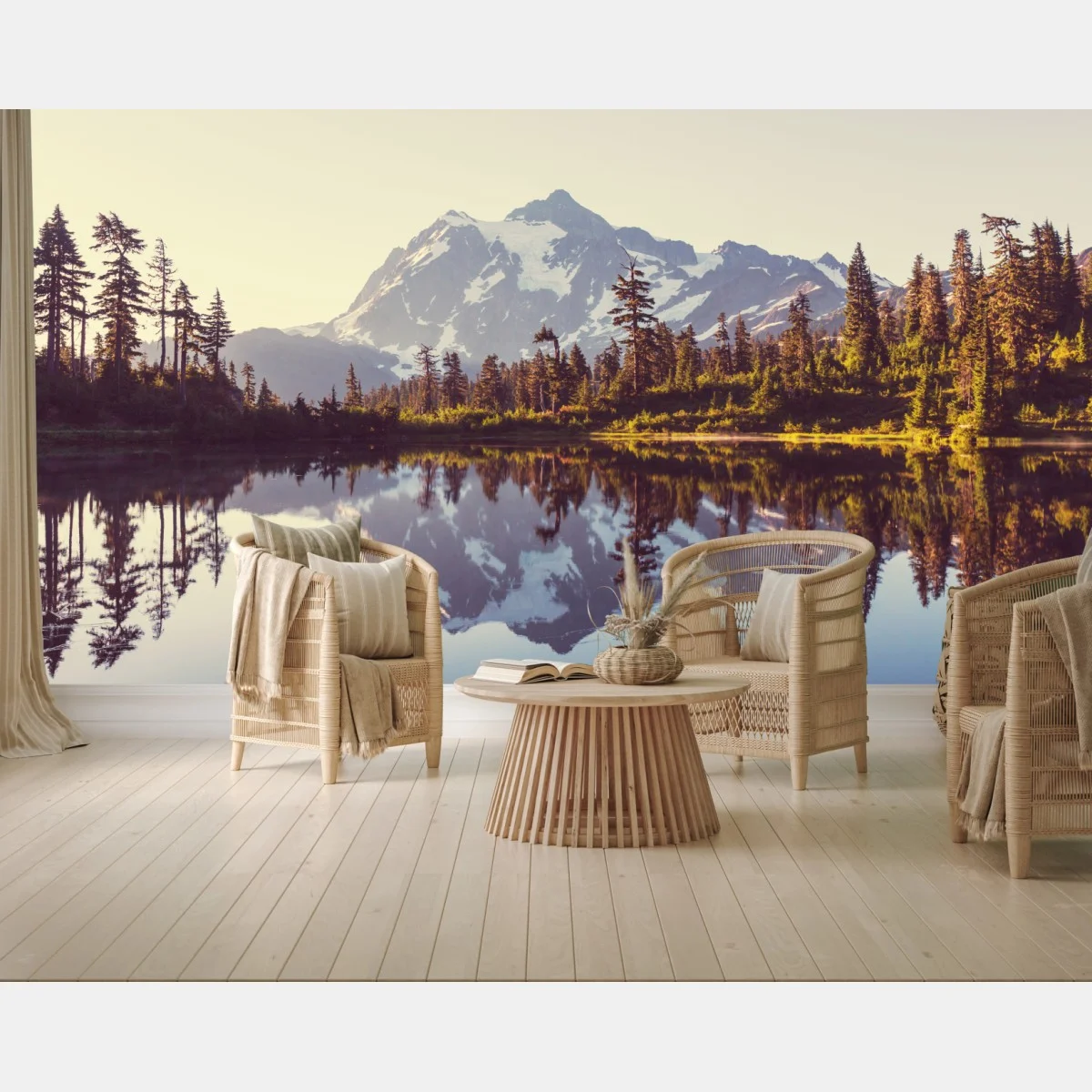 Fotomural reflejo sereno del monte Shuksan en Washington – Pixers® Fotomural reflejo sereno del monte Shuksan en Washington – Pixers®
