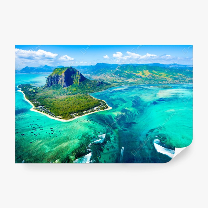 Fotomural paraíso coralino de Isla Mauricio