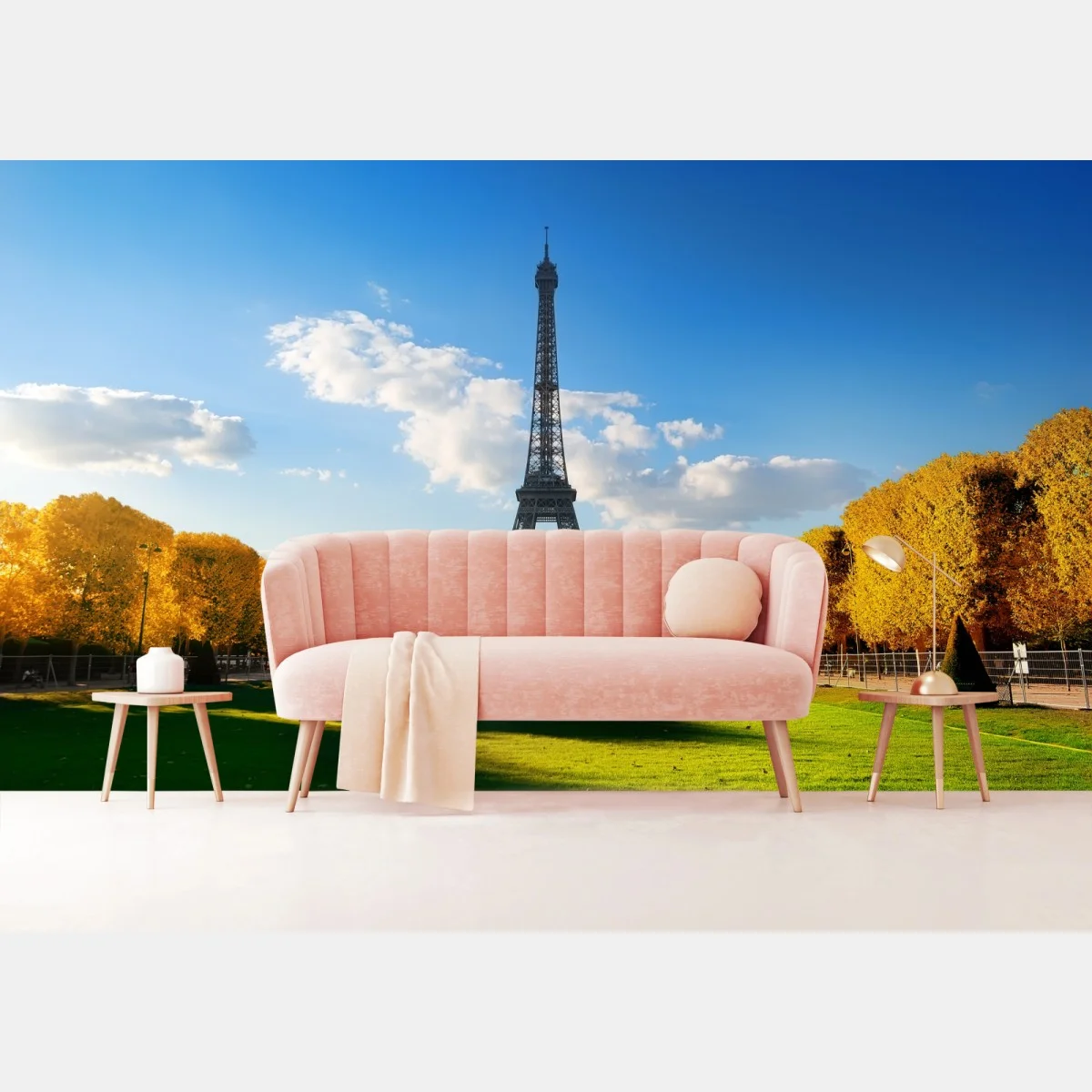 Fotomural primavera en el Champs de Mars con la Torre Eiffel, París – Pixers® Fotomural primavera en el Champs de Mars con la Torre Eiffel, París – Pixers®