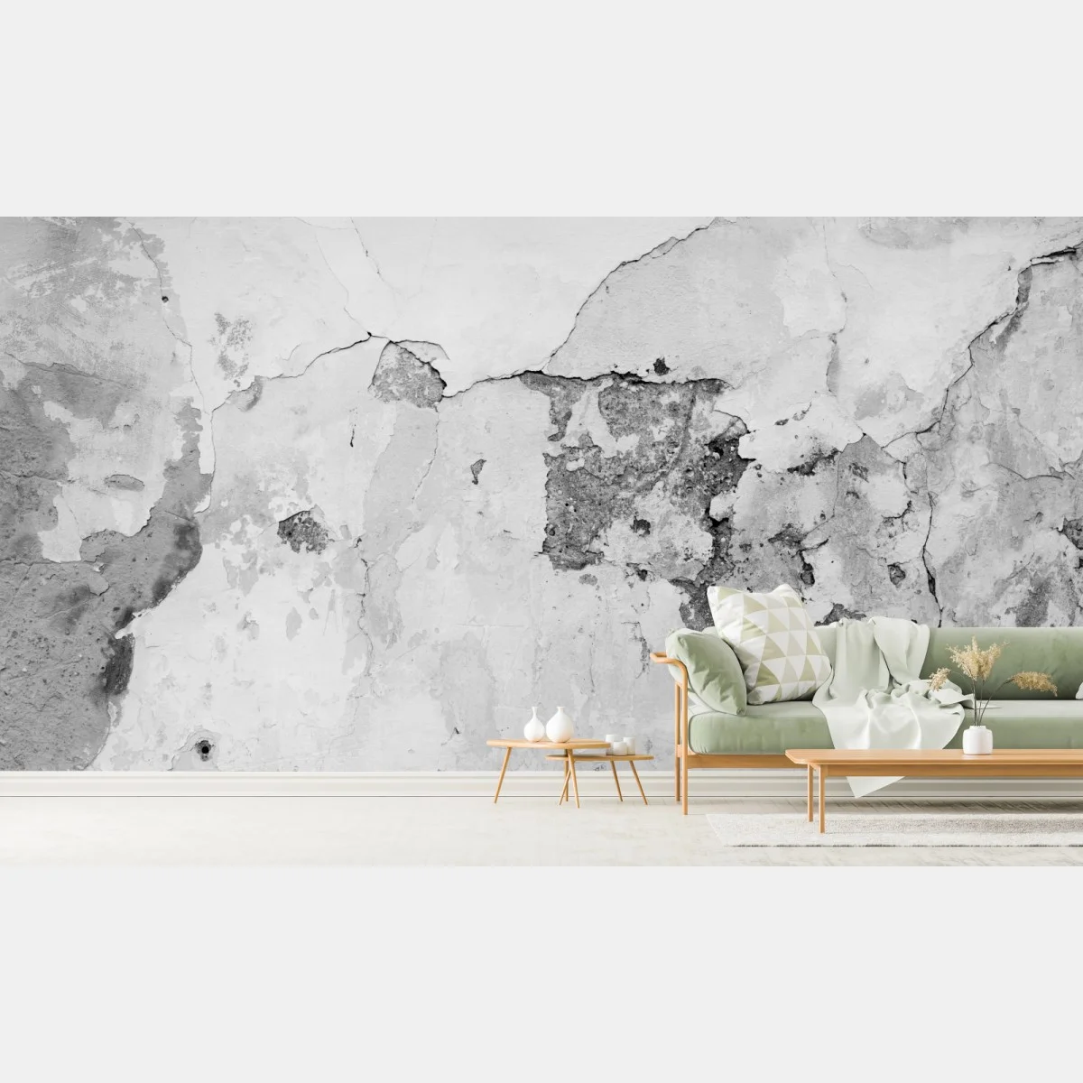 Fotomural textura de pared desgastada en blanco y negro – Pixers® Fotomural textura de pared desgastada en blanco y negro – Pixers®
