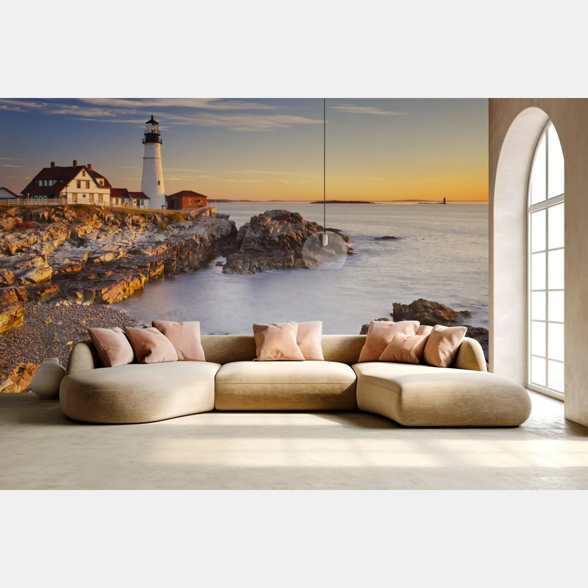 Fotomural amanecer en Portland Head, Cape Elizabeth, Maine – Pixers® Fotomural amanecer en Portland Head, Cape Elizabeth, Maine – Pixers®