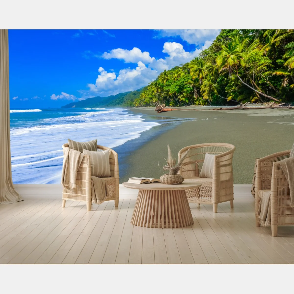 Fotomural playa salvaje de Corcovado, Costa Rica – Pixers® Fotomural playa salvaje de Corcovado, Costa Rica – Pixers®