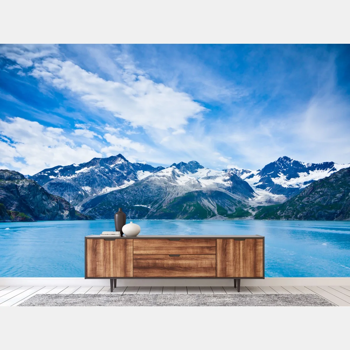 Fotomural panorama sereno de Glacier Bay – Pixers® Fotomural panorama sereno de Glacier Bay – Pixers®