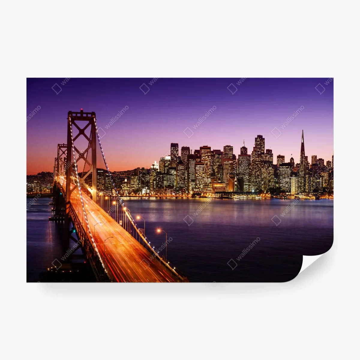 Fotomural atardecer sobre San Francisco – Pixers® Fotomural atardecer sobre San Francisco – Pixers®