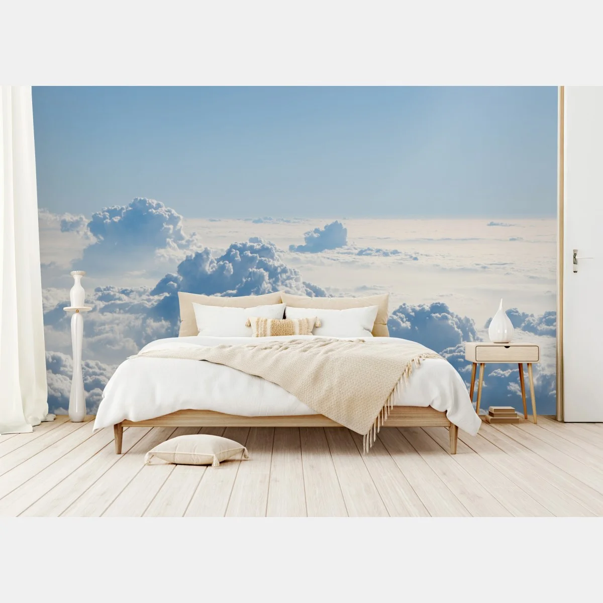 Fotomural paisaje celeste de nubes esponjosas – Pixers® Fotomural paisaje celeste de nubes esponjosas – Pixers®