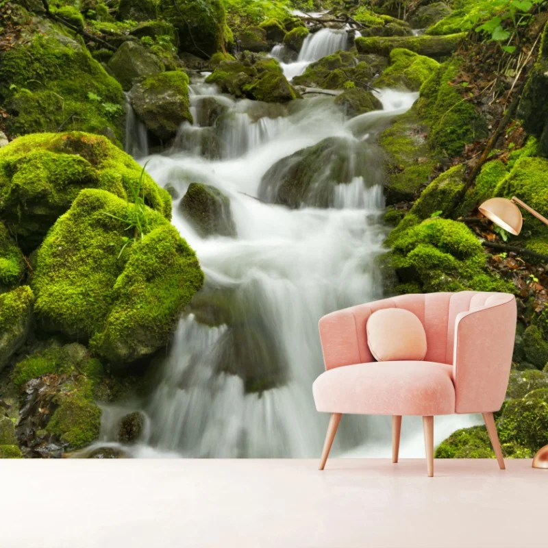 Fotomural oasis de agua en Slovenský Raj