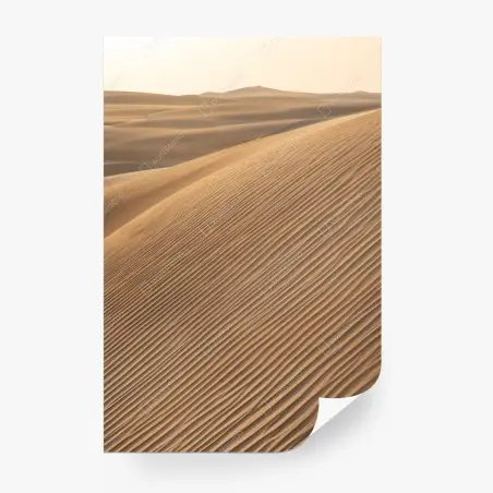 Fotomural dunas doradas y texturas del desierto – Pixers®