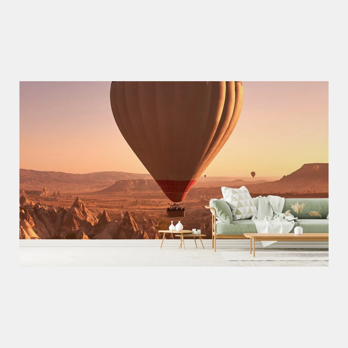 Fotomural amanecer en Cappadocia con globo aerostático – Pixers® Fotomural amanecer en Cappadocia con globo aerostático – Pixers®