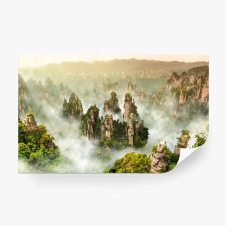 Fotomural paisaje místico de Zhangjiajie en Wulingyuan – Pixers®