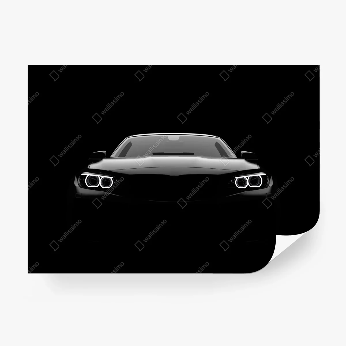 Fotomural frontal deportivo minimalista en negro – Pixers® Fotomural frontal deportivo minimalista en negro – Pixers®