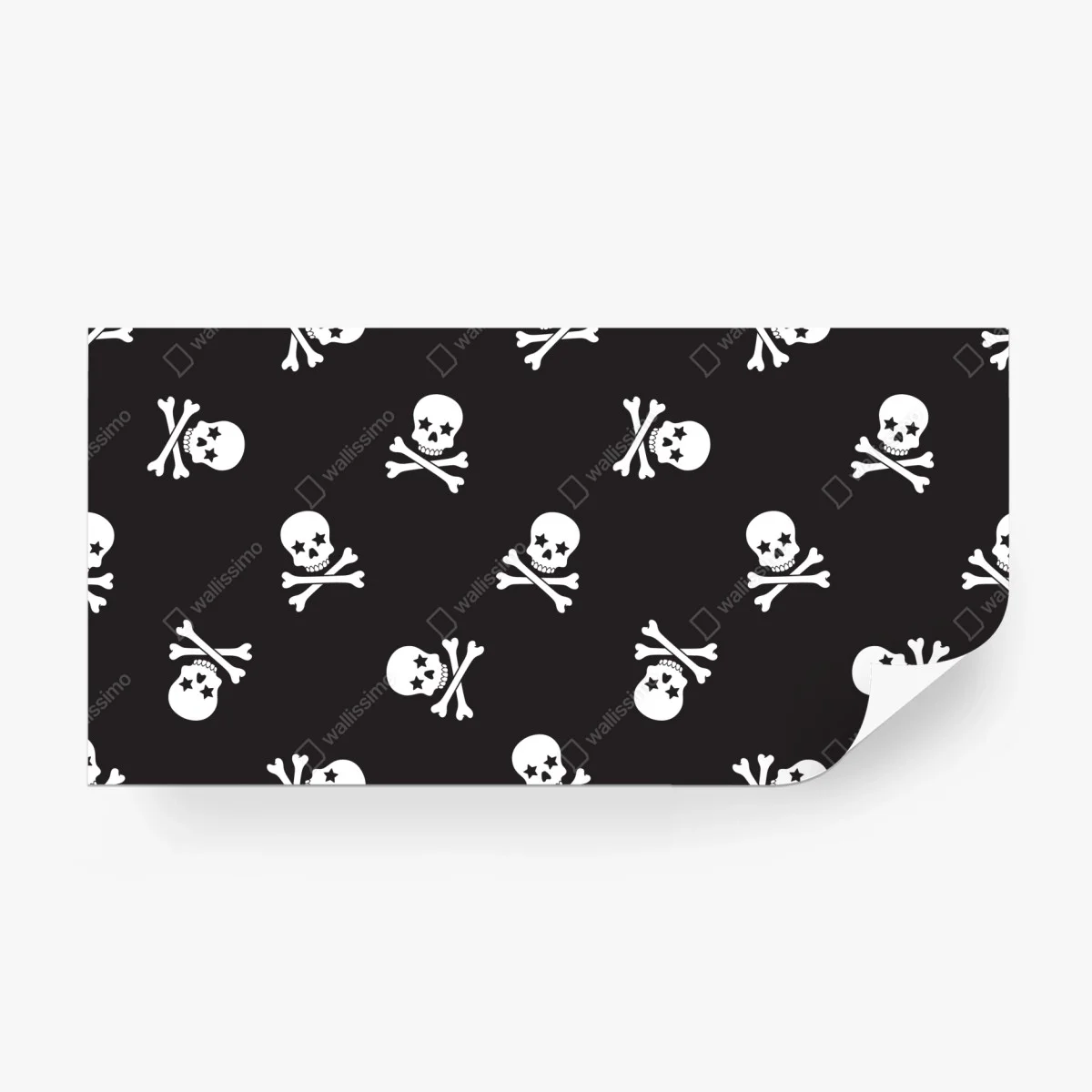 Fotomural patrón de calaveras en blanco y negro – Pixers® Fotomural patrón de calaveras en blanco y negro – Pixers®