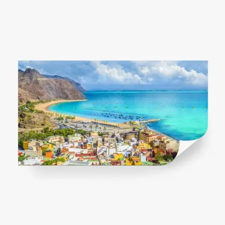 Fotomural brisa costera en Las Teresitas, Tenerife – Pixers®