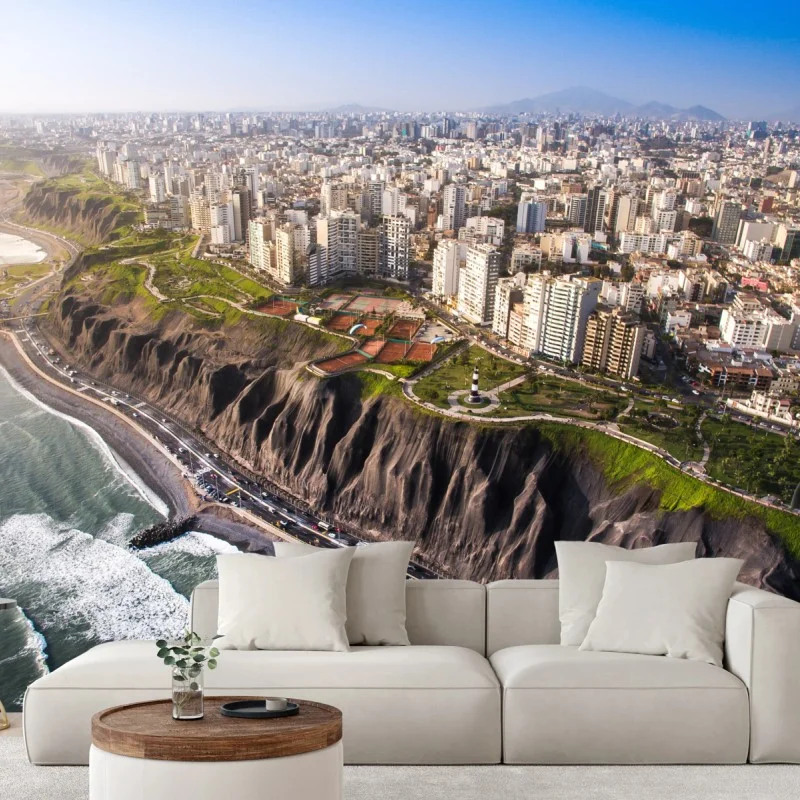 Fotomural panorámica de Lima desde Miraflores