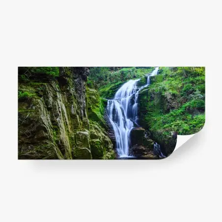Fotomural cascada Kamienczyk en Parque Nacional Karkonosze, Polonia – Pixers®
