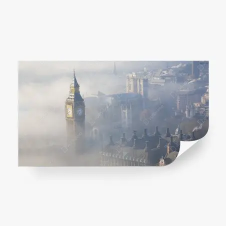 Fotomural niebla matinal sobre Westminster – Pixers®