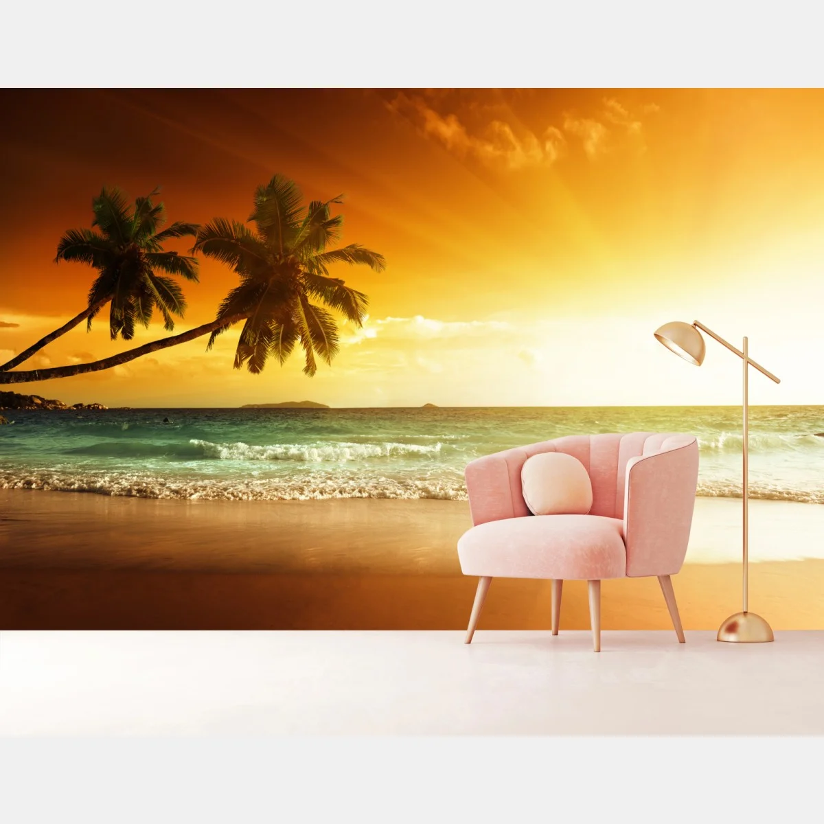Fotomural atardecer en la playa del Caribe – Pixers® Fotomural atardecer en la playa del Caribe – Pixers®