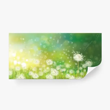 Fotomural sueño de primavera con dientes de león – Pixers®