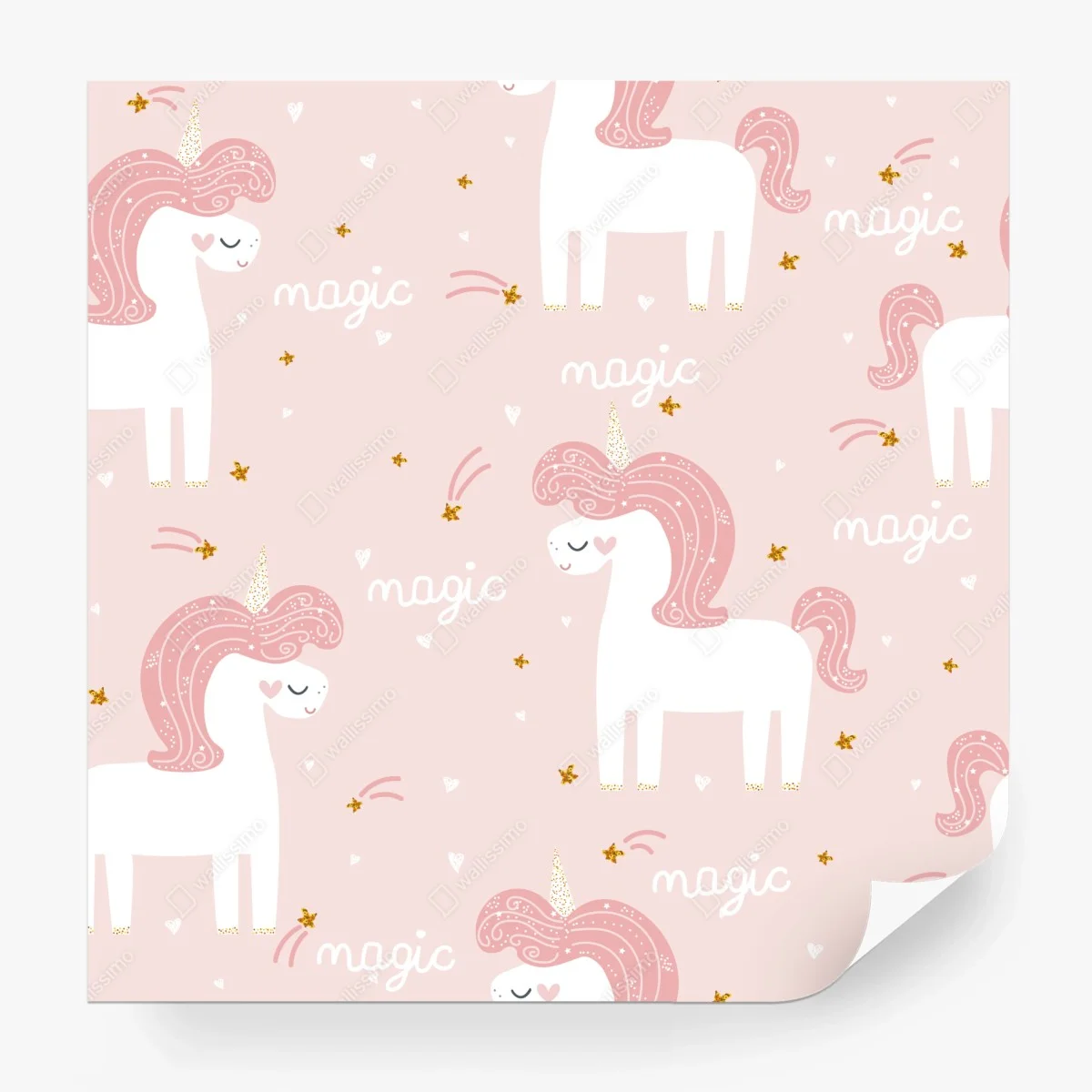 Fotomural diseño de unicornios rosas y estrellas doradas – Pixers® Fotomural diseño de unicornios rosas y estrellas doradas – Pixers®