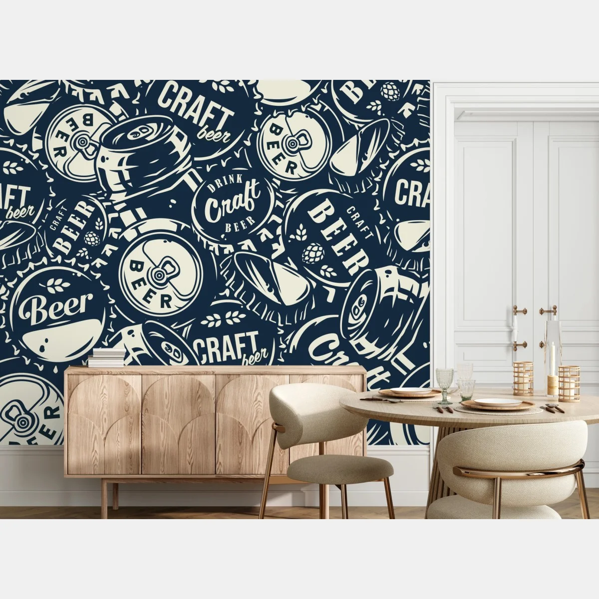 Fotomural mural decorativo de cerveza artesanal estilo retro – Pixers® Fotomural mural decorativo de cerveza artesanal estilo retro – Pixers®