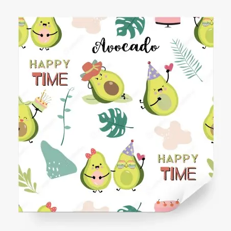 Fotomural aguacates felices y divertidos – Pixers®